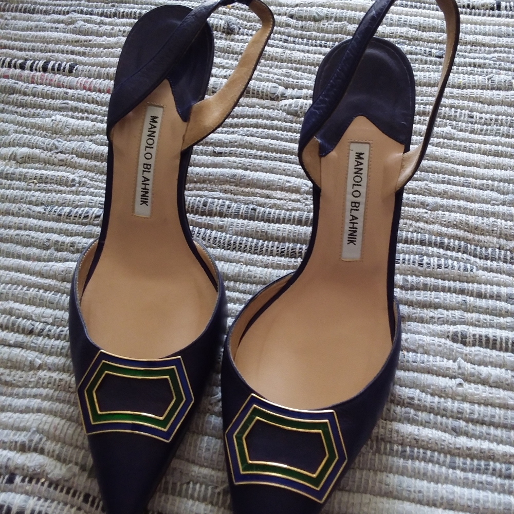 Manolo Blahnik Slingbacks